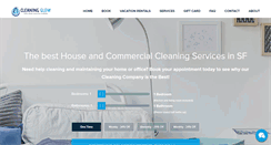 Desktop Screenshot of cleaningglow.com